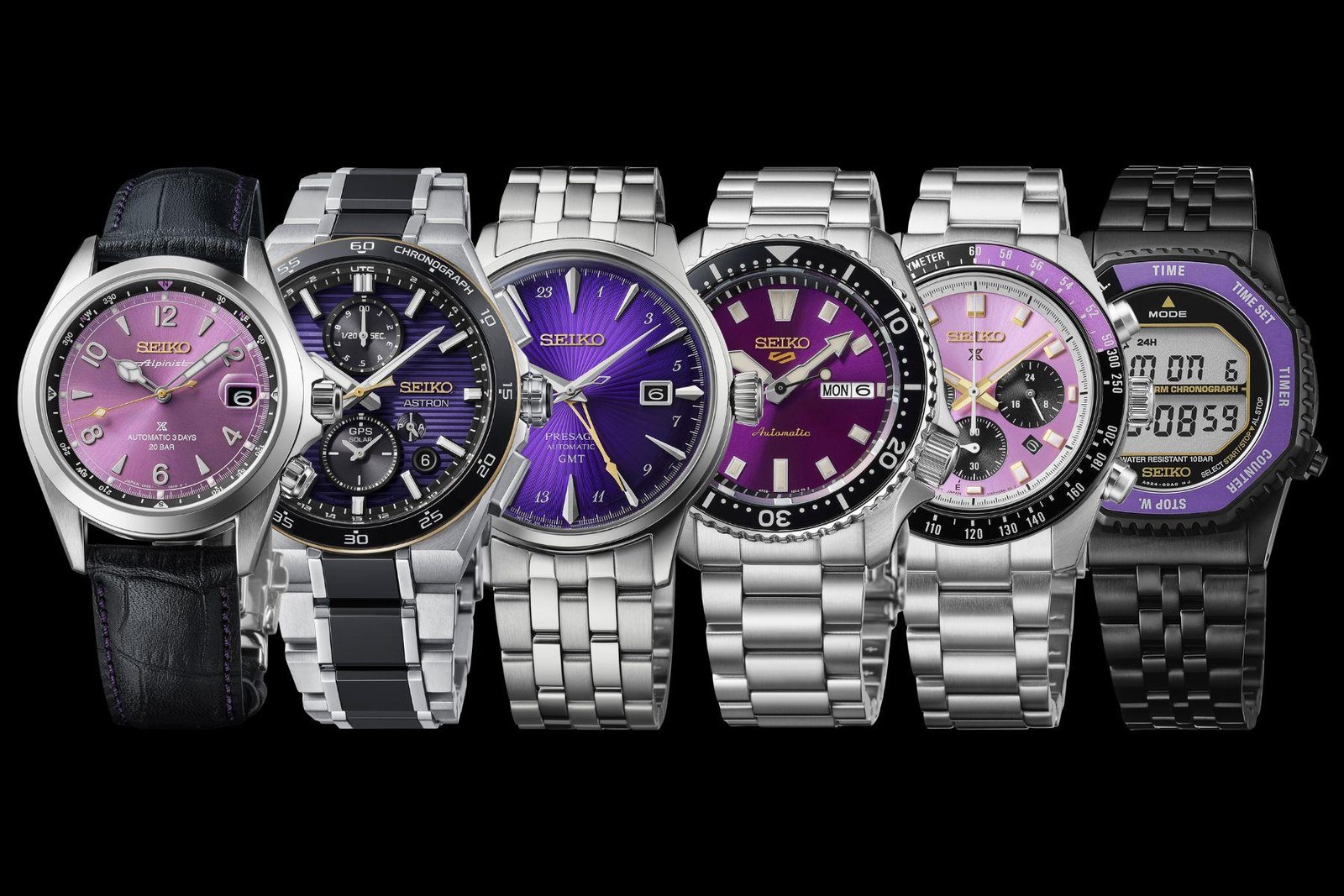 Seiko 145th Anniversary Edo Purple Collection