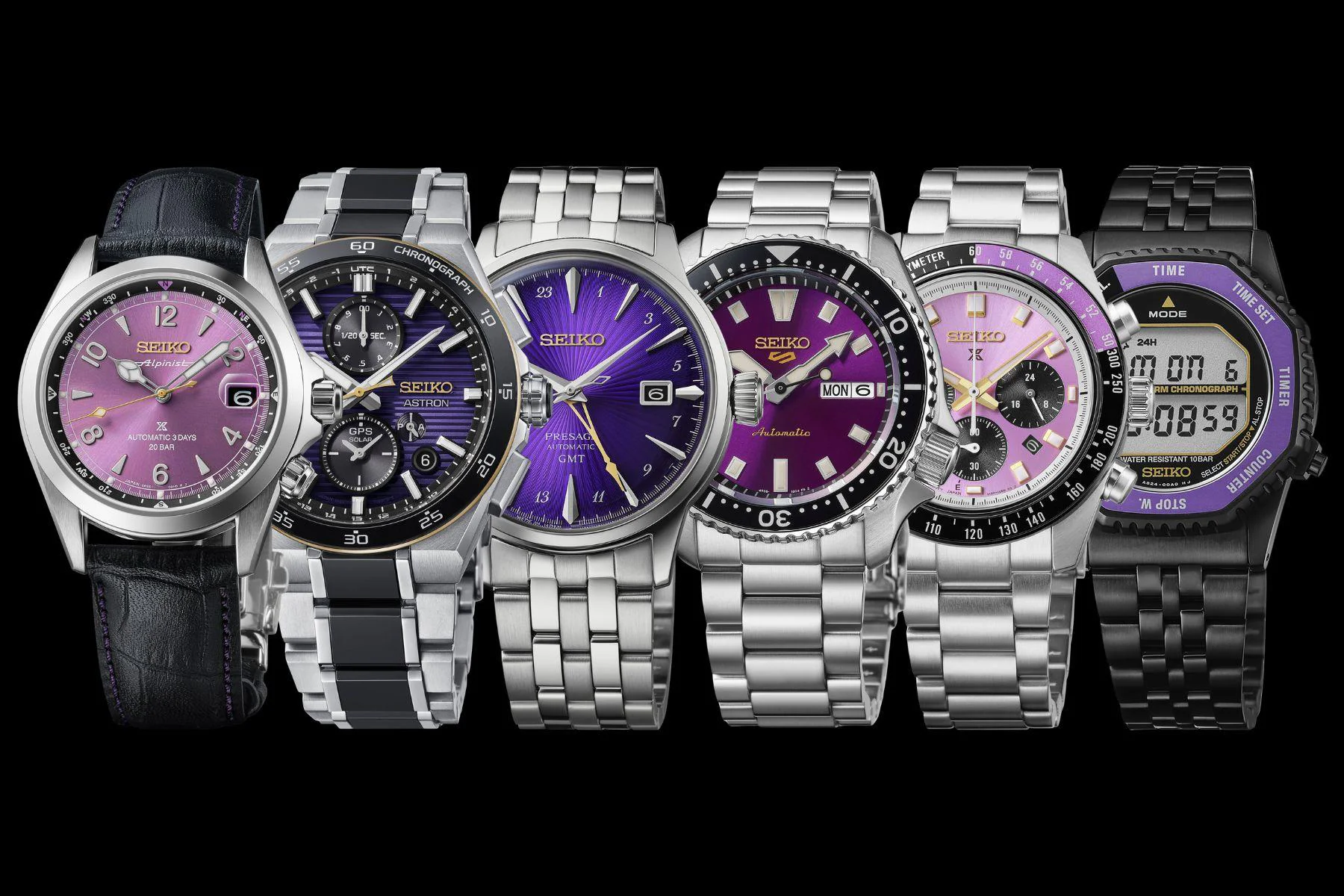Seiko 145th Anniversary Edo Purple Collection