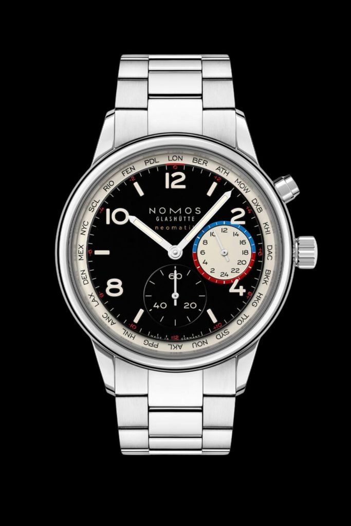 NOMOS Club Sport neomatik Worldtimer dark