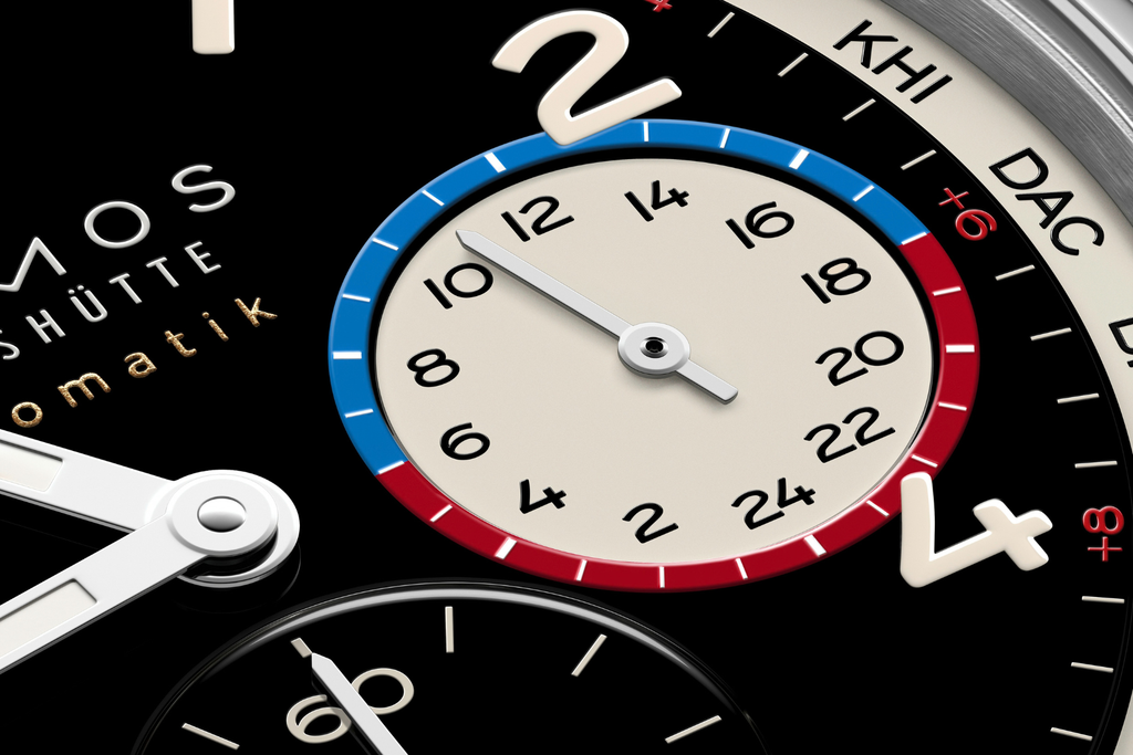 NOMOS Club Sport neomatik Worldtimer dark