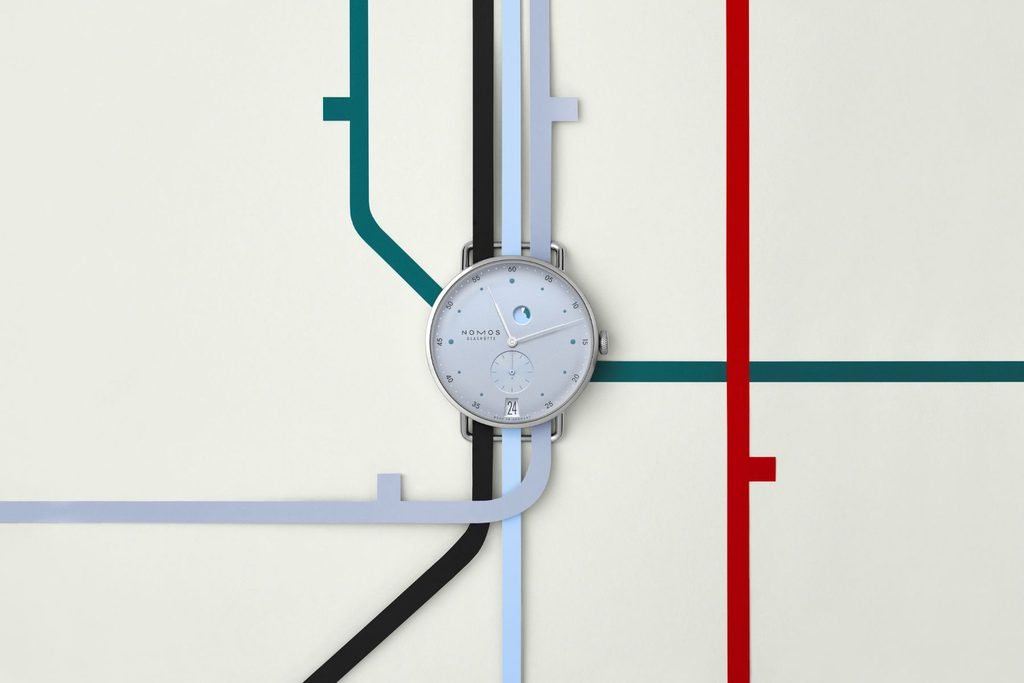 NOMOS Metro ice blue