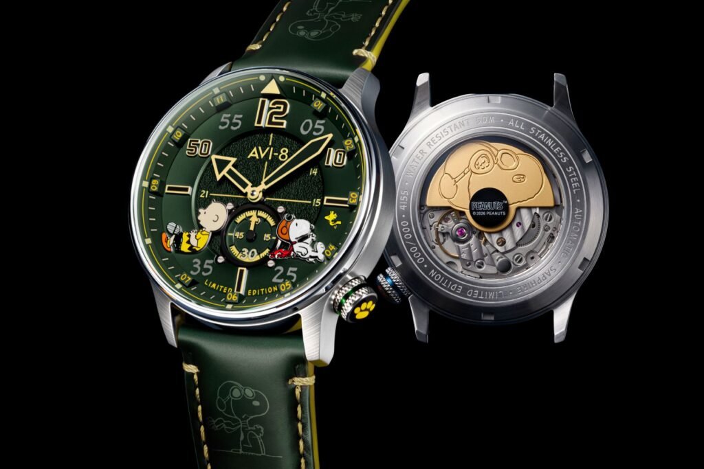 AVI-8 And Peanuts Introduce The Hawker Typhoon Baldwin Automatic Snoopy Flying Ace Limited Edition