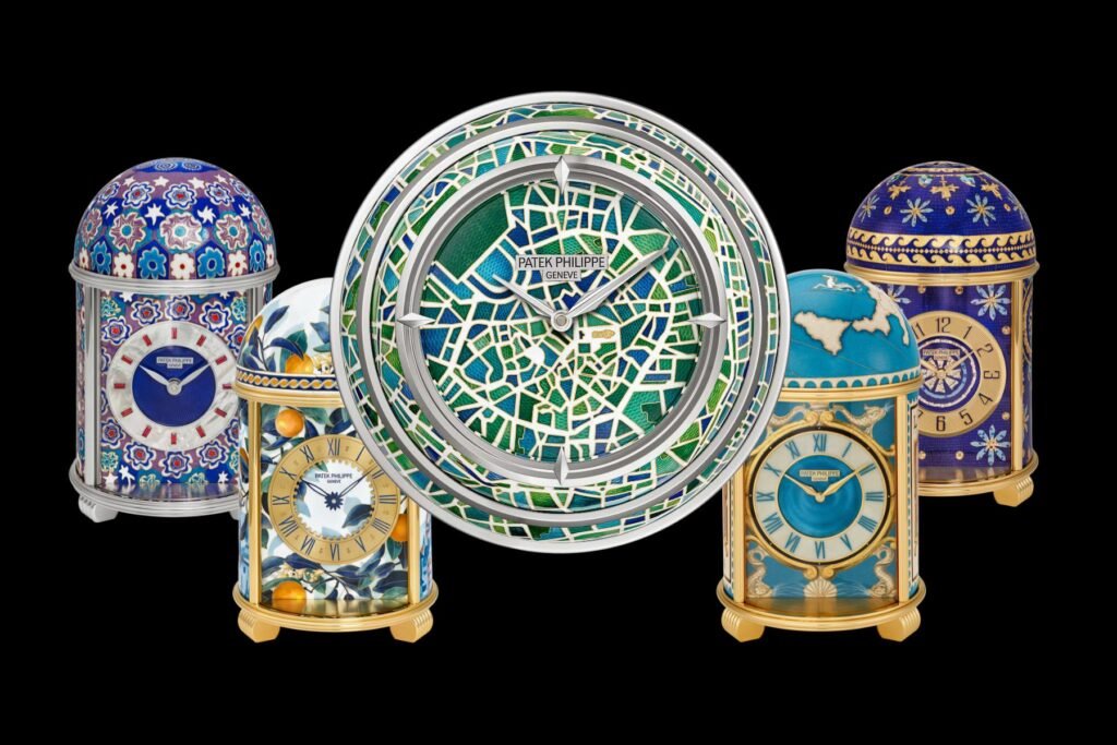 Patek Philippe Rare Handcrafts: 7 Table Clocks Inspired By Italy
